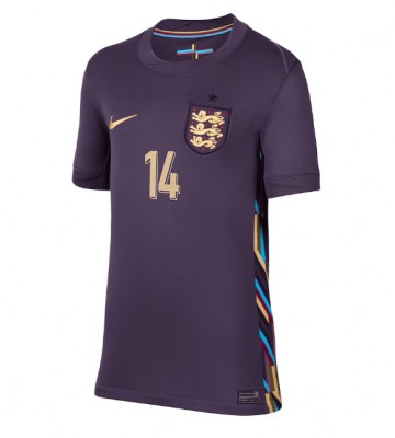England Ezri Konsa #14 Udebanetrøje Dame EM 2024 Kortærmet